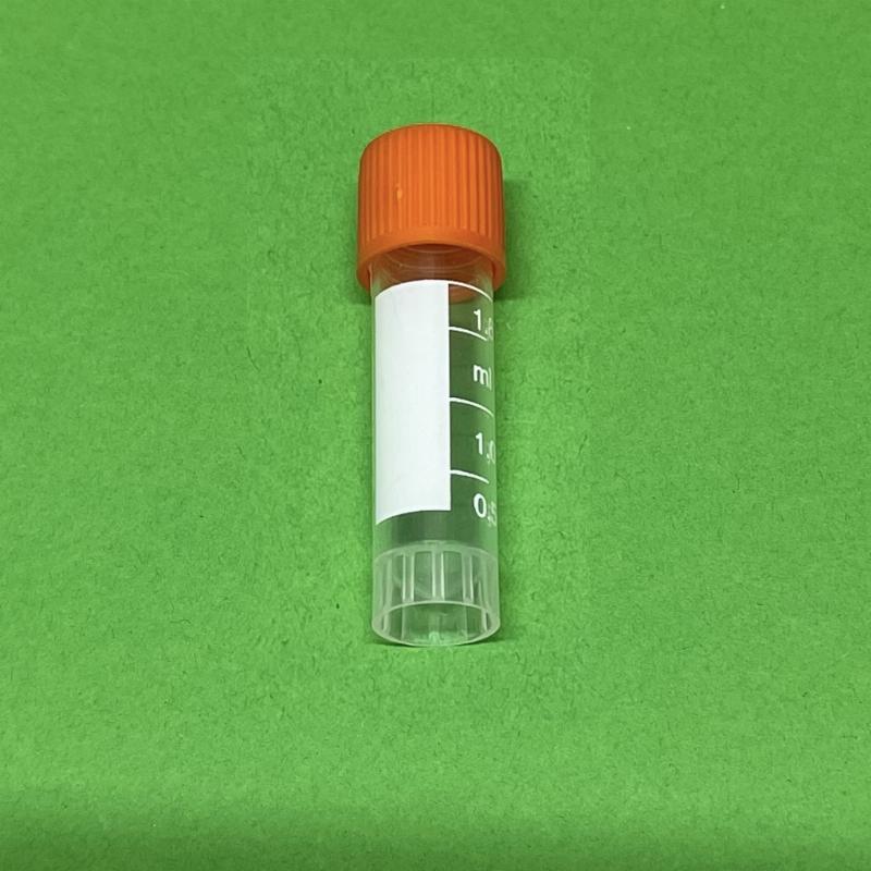 Кріопробірки Sente-Lab 1,8 мл, із зовнішньою кришкою та сіліконовою прокладкою, стер., для IVD